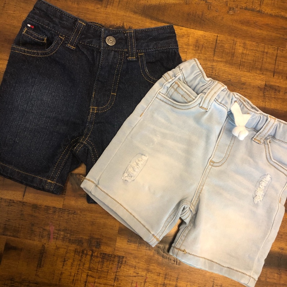 TOMMY HILFIGER BABY JEAN SHORTS